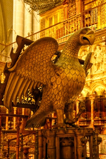 Indoor Architecture Toledo Cathedral, Spain