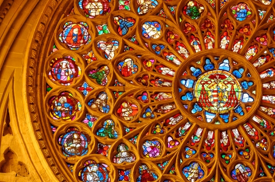 Indoor Architecture Toledo Cathedral, Spain