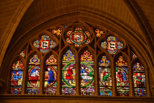 Indoor Architecture Toledo Cathedral, Spain