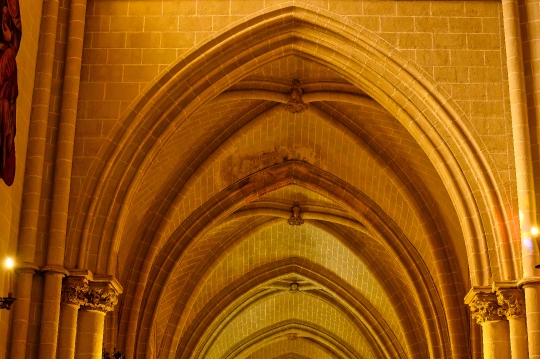 Indoor Architecture Toledo Cathedral, Spain