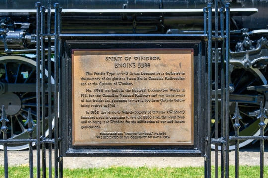 Information Sign, Spirit of Windsor