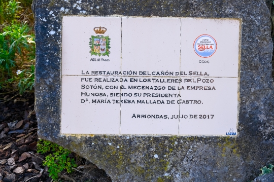 Informative Plaque Arriondas