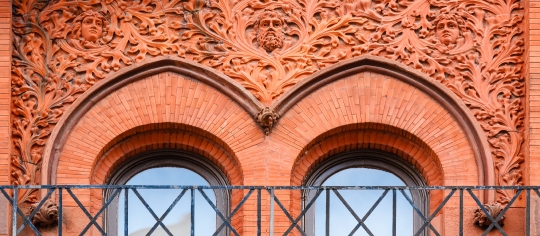 Intricacy Decoration in Gooderham Building