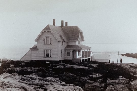 Isles of Shoals Light Station, New Hampshire.