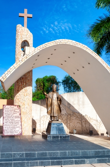 John Paul II Monument in Cuba