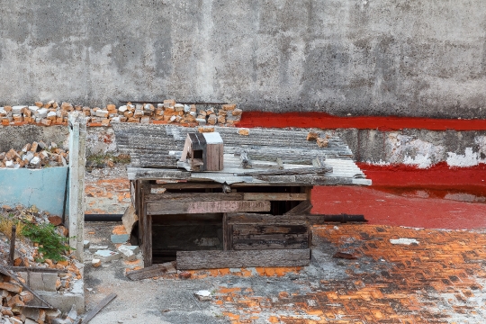 Kennel Made With Old Materials