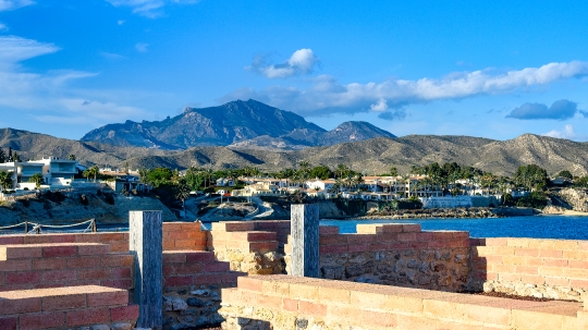 Landscape Costa Blanca and Archaeology Site