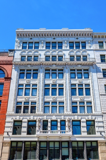 Lofts of Merchants Building Facade