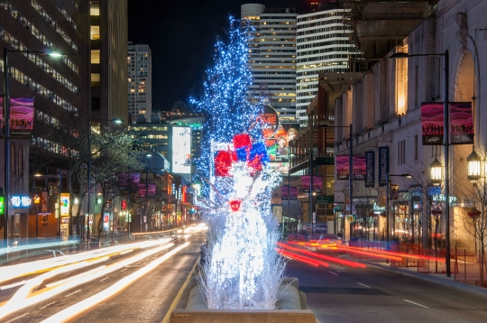 Long Exposure in Yonge Street