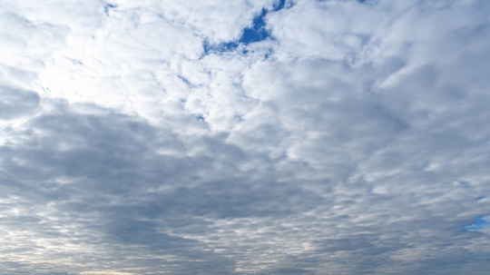 Low angle view of a cloudy sky