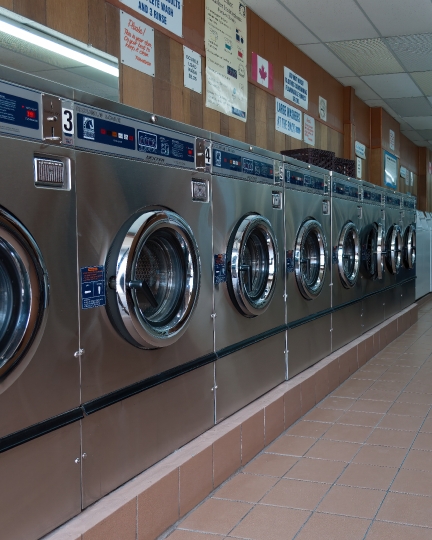 Machines in Laundromat