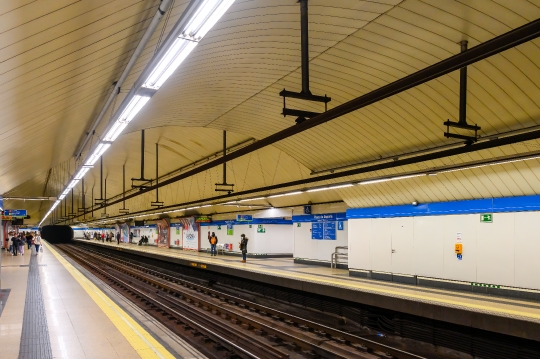 Madrid Subway Station