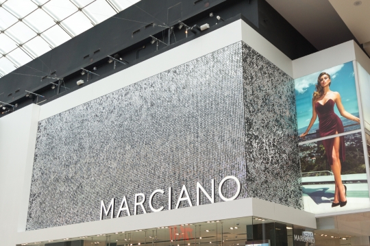 Marciano store front, Toronto, Canada