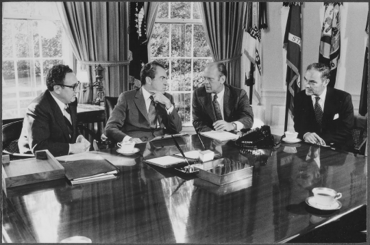 Meeting in the Oval Office concerning congressman Fords Nominati