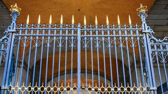 Metal Gate Decoration