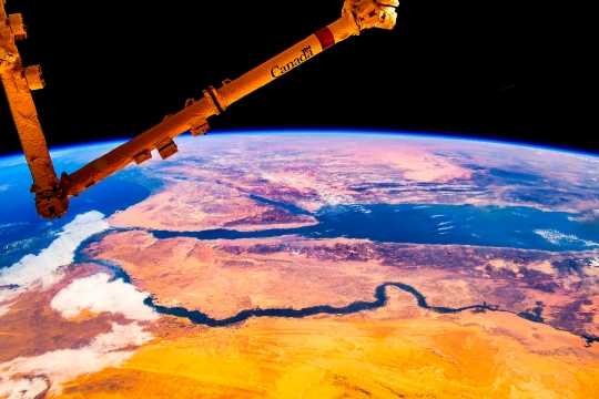 Middle East From Space