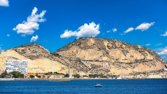 Mountain in Alicante Waterfront