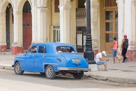 Old American Car Havana