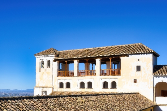 Palace Exterior in Alhambra