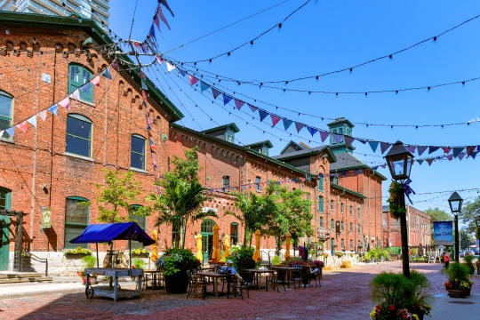 Patio Restaurant Distillery District