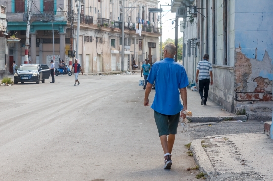 People in Havana Street