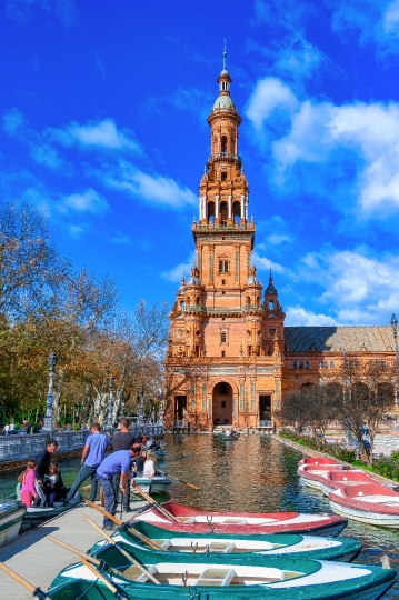 Plaza de Espana, Sevilla, Spain, 2023