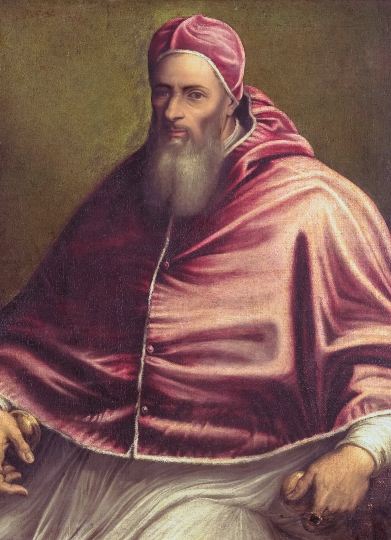 Pope Julius III formerly entitled Pope Paul III