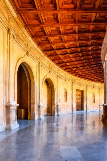 Porch Corridor Palace of Carlos V