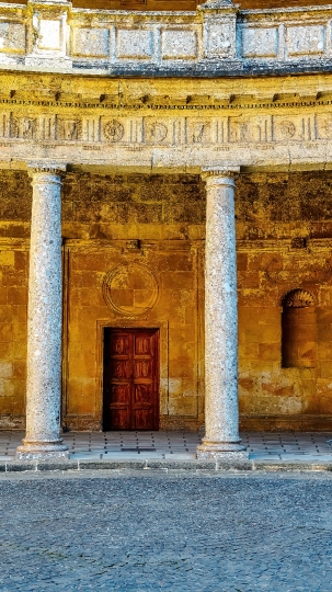 Porch of Medieval Palace