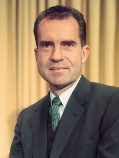 Portrait Vice President Richard Nixon