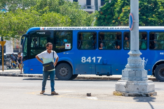 Public Transportation Bus Havana