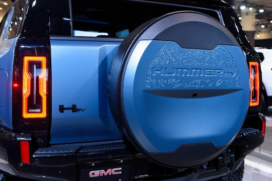 Rear Design of Hummer EV