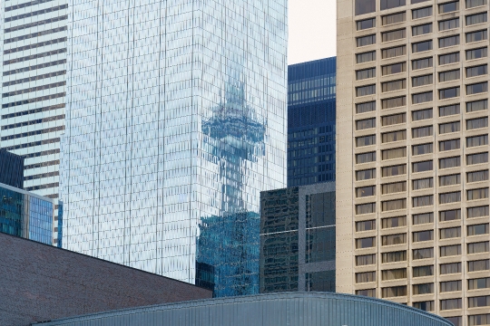 Reflection of the CN Tower