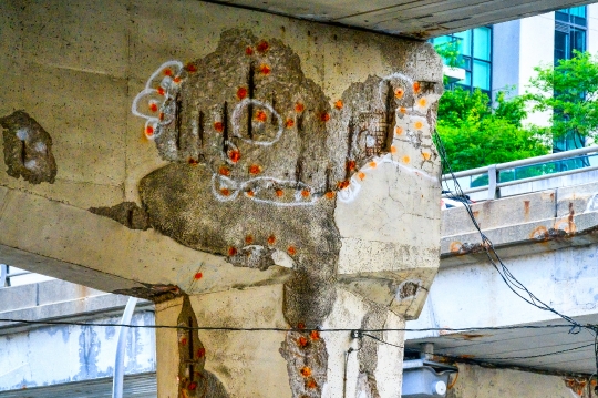 Repairs in Gardiner Expressway