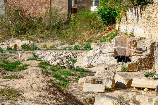 Roman Ruins Found in Construction Site