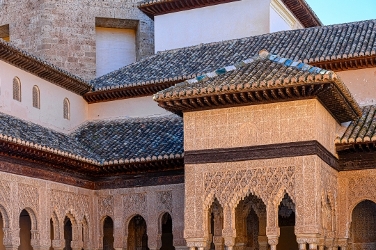 Rooftops And Walls in Alhambra