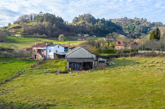 Rural Architecture in a Asturias Landscape