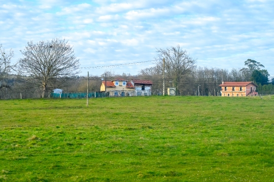 Rural Architecture in Farm, Spain