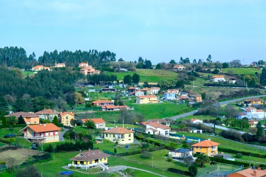 Rural Village Town in Spain