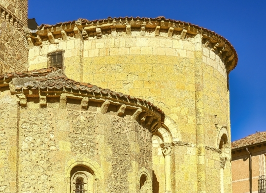 San Andres Church in Segovia