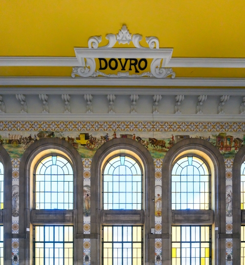 Sao Bento Railway Station in Porto