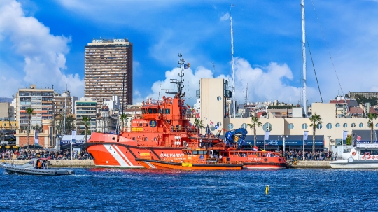 Sar Mesana Ship in Waterfront