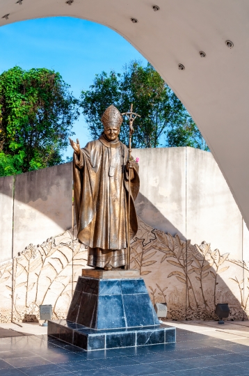 Sculpture Pope John Paul II