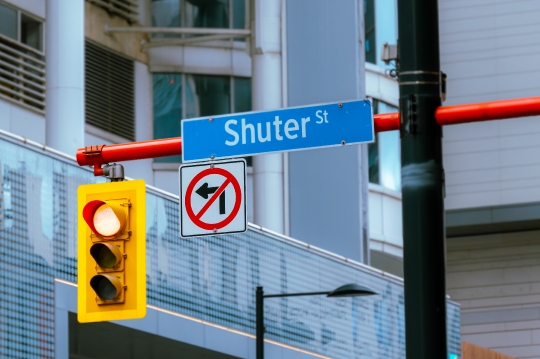 Shutter St. Sign