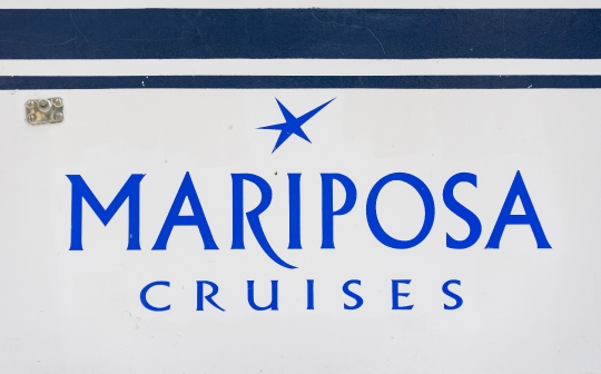 Sign of Mariposa Cruises, Toronto, Canada