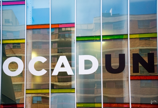 Sign of the OCAD University, Toronto, Canada