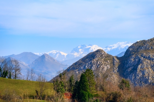 Snowcapped Mountain