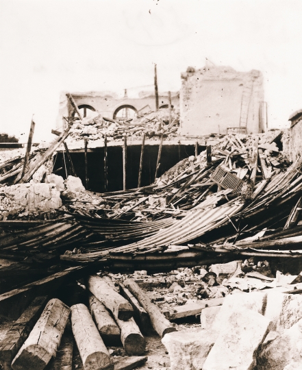 Station Ruins during Paris Commune