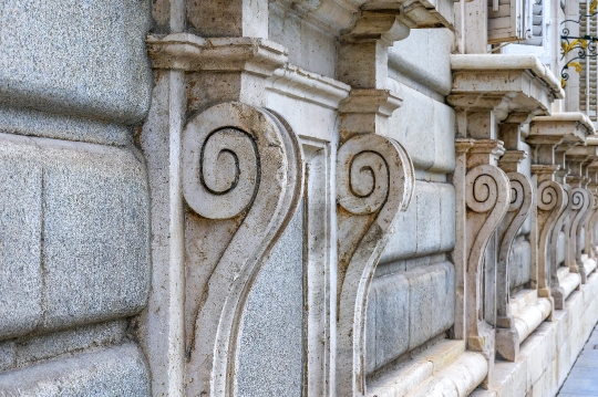 Stone Support Decoration Structures