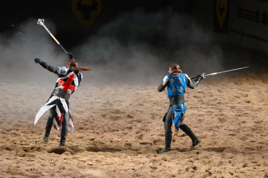 Sword Mace Fight Medieval Times